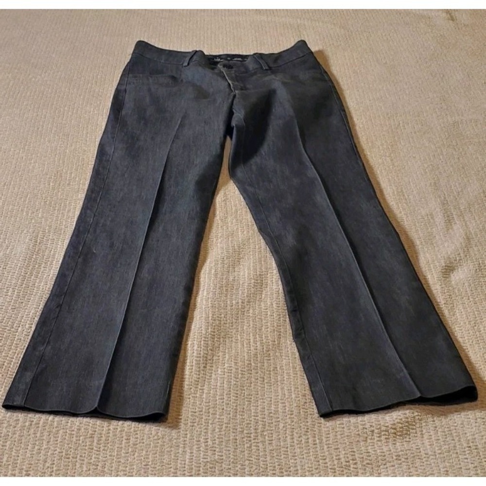 Lee No Gap Waistband Bootcut Pants  Dark‎ Wash Women's 6 Short Platinum Label